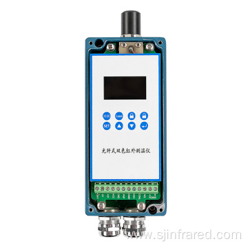 Fiber optical infared pyrometer different types